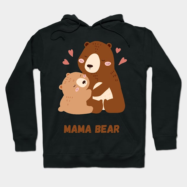 MAMA BEAR LOVE Hoodie by Syntax Wear